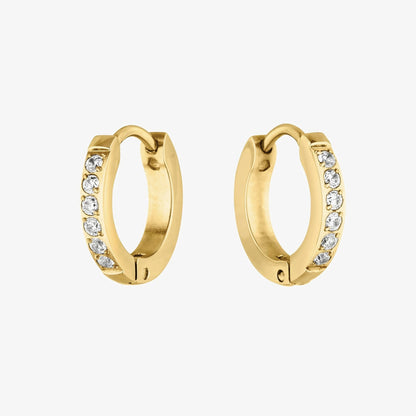 Tiny Gold Hoop Earrings