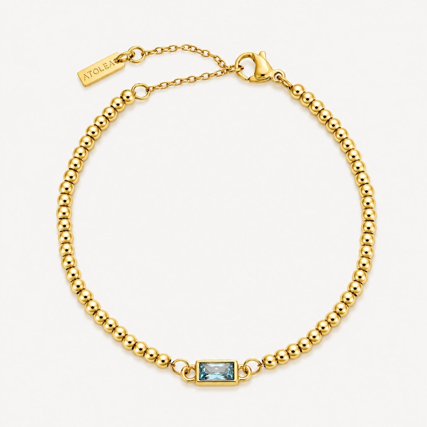 Beaded Birthstone Bracelet